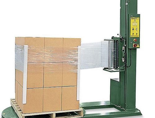 Shrink Wrapping Pallet